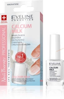 Eveline lak na nechty Calcium Milk s vápnikom a mliečnymi proteínmi 12 ML