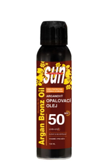 VIVAPHARM SUN Argan suchý opaľovací olej SPF 50