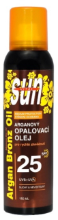 Vivapharm SUN Argan suchý opaľovací olej SPF 25