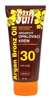 VIVAPHARM SUN Argan oil opaľovací krém SPF 30