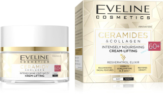 EVELINE CERAMIDES & COLLAGEN intenzívne vyživujúci liftingový krém 60+