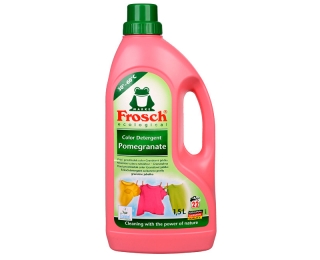 Frosch Tekutý prací prípravok na farebnú bielizeň Granátové jablko 1500 ml